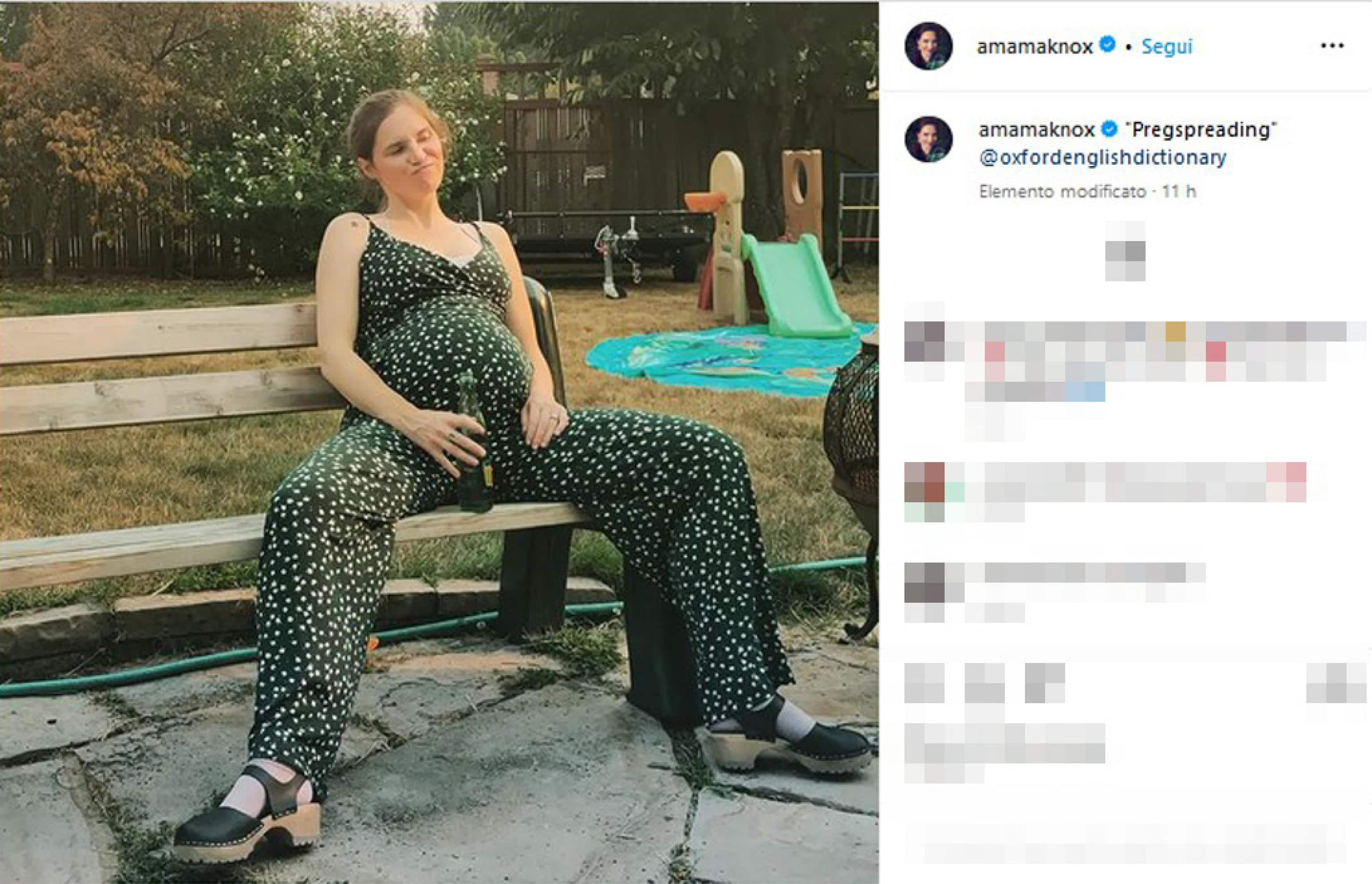 Amanda Knox in una foto tratta dal suo profilo Instagram, Roma, 21 Agosto 2023. INSTAGRAM/AMANDA KNOX

+++ATTENZIONE LA FOTO NON PUO' ESSERE PUBBLICATA O RIPRODOTTA SENZA L'AUTORIZZAZIONE DELLA FONTE DI ORIGINE CUI SI RINVIA+++ +++NO SALES; NO ARCHIVE; EDITORIAL USE ONLY+++NPK+++