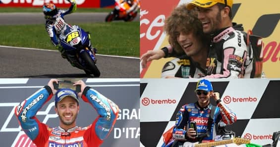Da Rossi a Bagnaia: tutti i vincitori italiani al Mugello