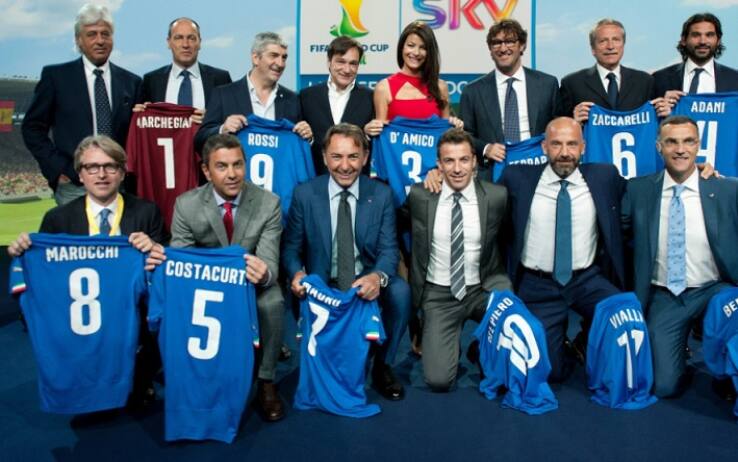 La squadra Sky Sport al Mondiale di Brasile 2014