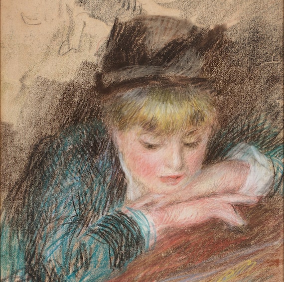 Jeune femme penchée sur un balcon, dit aussi La Loge, 1879 © 2023 Fondation Bemberg / Mathieu Lombard