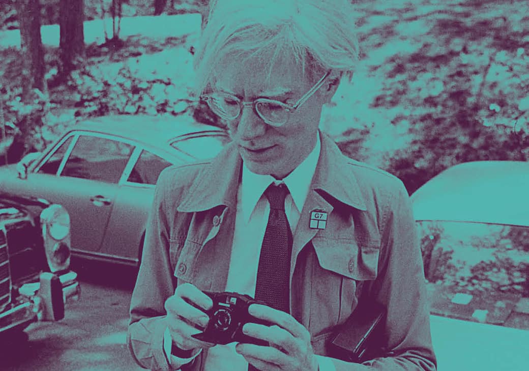 Un dettaglio della copertina di “Andy Warhol, 1963. Destinazione: Los Angeles”