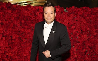 NEW YORK, NEW YORK - MAY 02: (Exclusive Coverage) Jimmy Fallon attends The 2022 Met Gala Celebrating "In America: An Anthology of Fashion" at The Metropolitan Museum of Art on May 02, 2022 in New York City. (Photo by Cindy Ord/MG22/Getty Images for The Met Museum/Vogue )