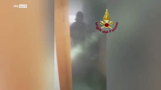 mestre incendio in un hotel evacuati gli ospiti