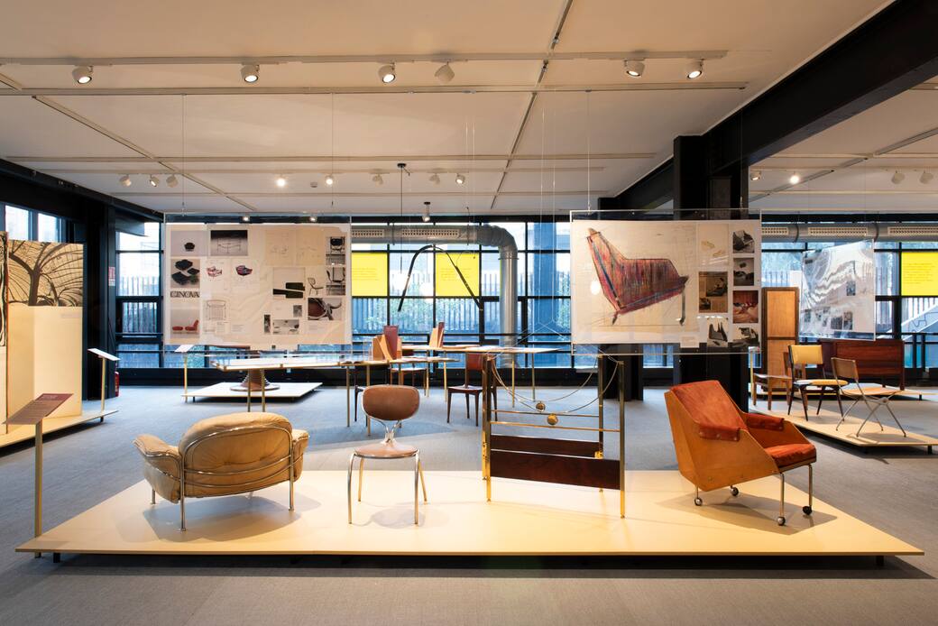 La mostra Carlo De Carli. Corollario al Politecnico di Milano. Foto: Jessica Soffiati