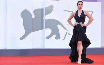 VENICE, ITALY - SEPTEMBER 10: Fancy Alexandersson walks the red carpet ahead of the movie "Nuevo Orden" (New Order) at the 77th Venice Film Festival on September 10, 2020 in Venice, Italy. (Photo by Stefania D'Alessandro/WireImage)