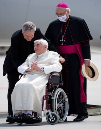 Ganswein con Benedetto XVI