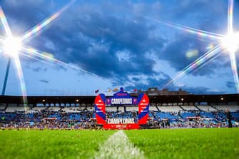 Zaragoza, Spain, March 18th 2024: General view inside the stadium during the Copa de la Reina football match between FC Barcelona and Real Sociedad at Estadio de La Romareda in Zaragoza, Spain  (Judit Cartiel/SPP)