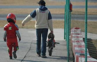 Bagnaia e suo padre Pietro