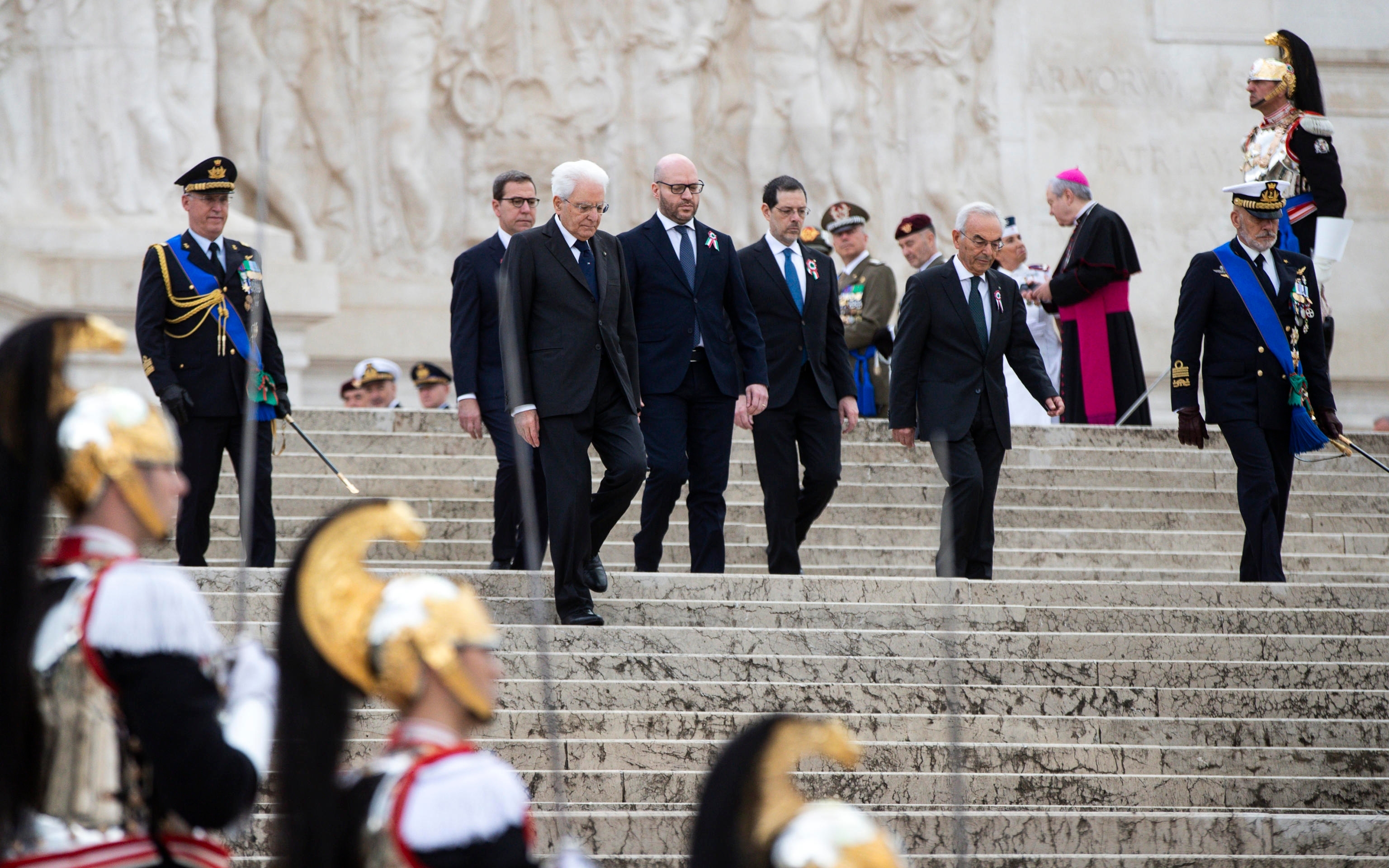Il presidente della Repubblica Sergio Mattarella