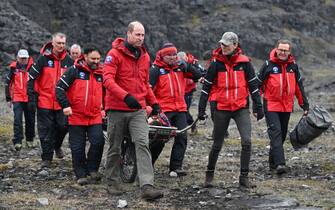 William e Kate soccorritori per un giorno