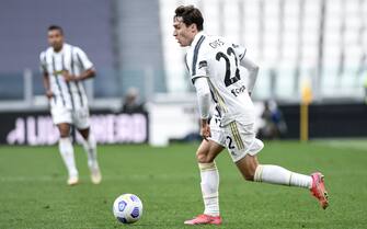 L'ala della Juventus Federico Chiesa