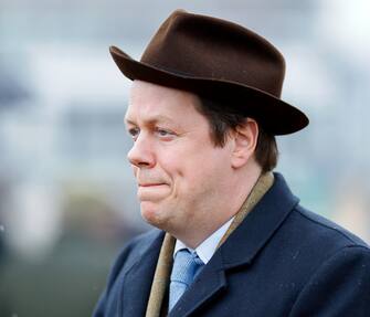 CHELTENHAM, UNITED KINGDOM - MARCH 15: (EMBARGOED FOR PUBLICATION IN UK NEWSPAPERS UNTIL 24 HOURS AFTER CREATE DATE AND TIME) Tom Parker-Bowles attends day 2 'Festival Wednesday' of the Cheltenham Festival at Cheltenham Racecourse on March 15, 2023 in Cheltenham, England. (Photo by Max Mumby/Indigo/Getty Images)