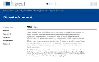 Eu Justice Scoreboard