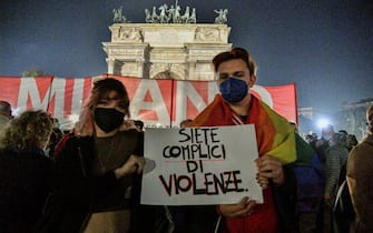 Ddl Zan, la manifestazione contro la bocciatura a Milano