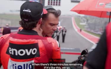 20.50 - Marquez svela il suo piano a Rigamonti