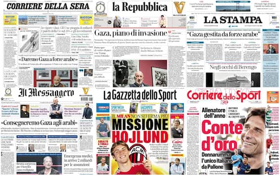 Le prime pagine dei quotidiani di oggi 8 agosto: la rassegna stampa