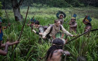 Tom Holland e Charlie Hunnam in The Lost City of Z