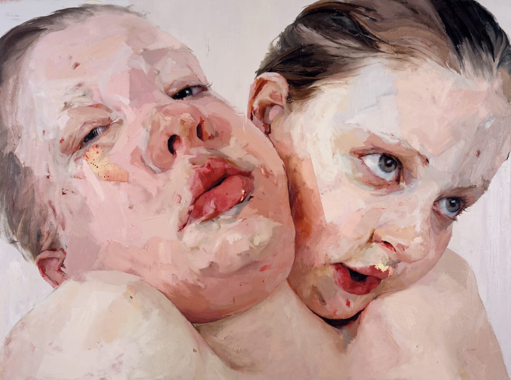 Jenny Saville, Hyphen, 1999. Olio su tela, 274 x 365,5 cm © Jenny Saville. All rights reserved, DACS 2026. Courtesy Gagosian