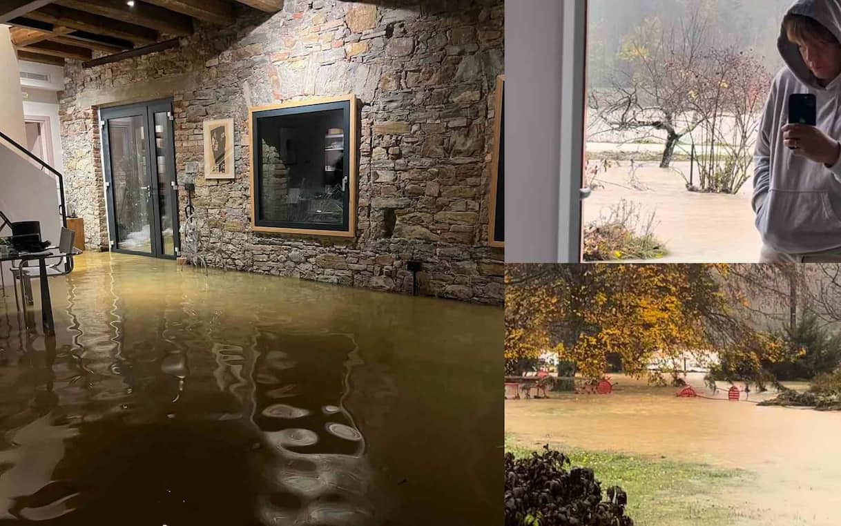 Maltempo in Friuli, allagato anche il ristorante stellato di Antonia Klugmann Maltempo in Friuli, allagato anche il ristorante stellato di Antonia Klugmann