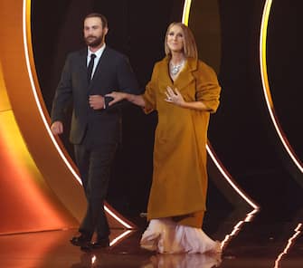 Mandatory Credit: Photo by Chelsea Lauren/Shutterstock (14325214ln)
Celine Dion
66th Annual Grammy Awards, Show, Los Angeles, USA - 04 Feb 2024