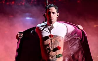 Il cantante Achille Lauro