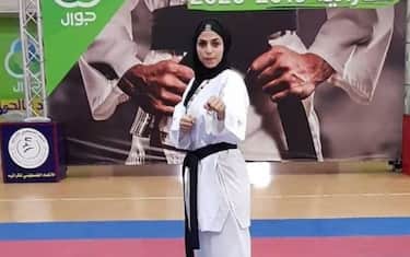 Nagham_Abu_Samrah_karate_palestina