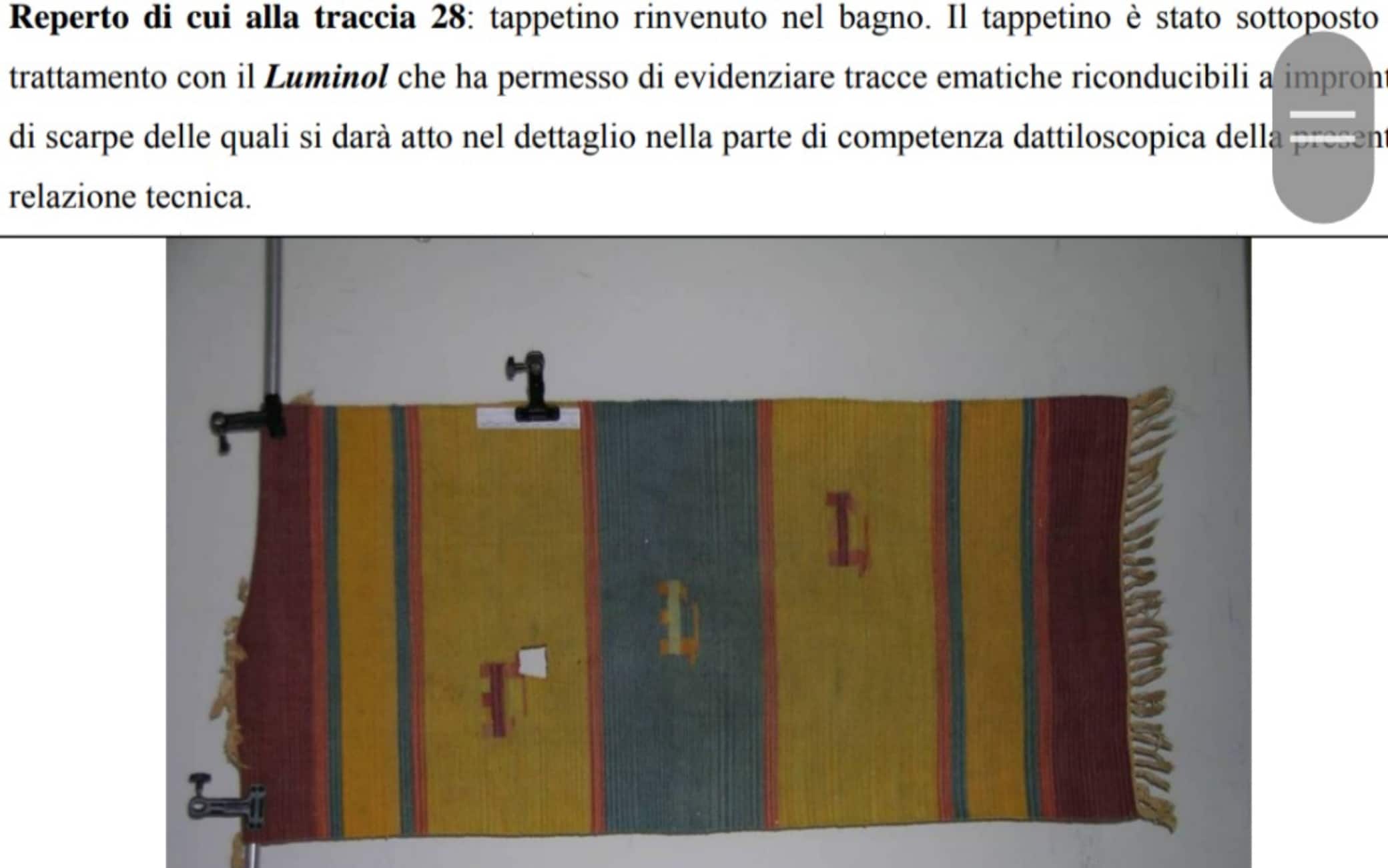 reperti Garlasco