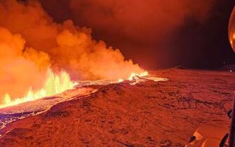 ICELAND VOLCANIC ERUPTION