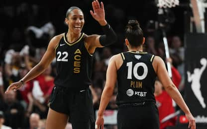 A’ja Wilson segna 1.000 punti, Adebayo festeggia