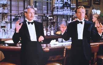 Paul Newman in una scena di La stangata