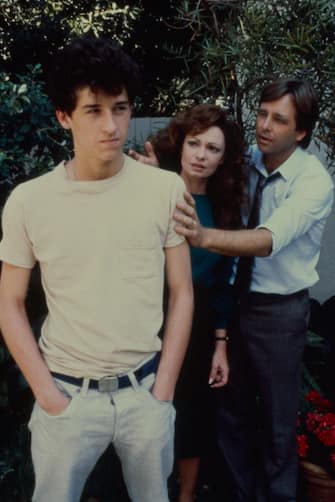 Unspecified - 1986: (L-R) Patrick Dempsey, Karen Valentine, Beau Bridges appearing in the ABC tv series 'The Magical World of Disney', episode 'A Fighting Choice'. (Photo by American Broadcasting Companies via Getty Images)
