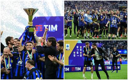 Inter, a San Siro la premiazione per lo scudetto. FOTO