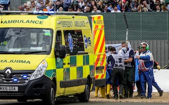 Gp Gran Bretagna, incidente a Silverstone, F1