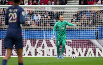 01 Keylor NAVAS (psg) during the Ligue 1 Uber Eats match between Paris and Reims at Parc des Princes on March 10, 2024 in Paris, France.(Photo by Pierre Costabadie/Icon Sport/Sipa USA)