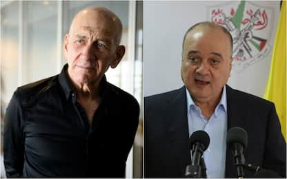 M.O, piano di pace dall’ex premier Olmert e dal nipote di Arafat