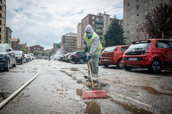 Day after, il giorno dopo l'esondazione del Seveso in zona Niguarda