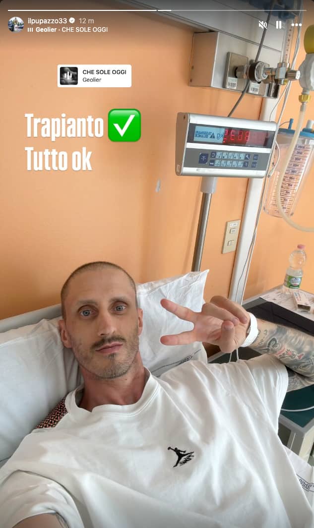 La storia Instagram di Achille Polonara