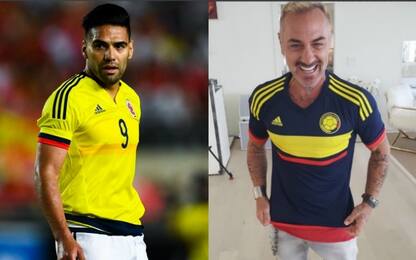 Falcao coperto di critiche per il saluto a Vacchi