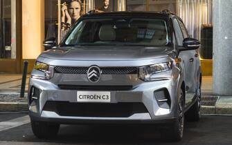 Torino, Italy. 14th September 2024. Citroe?n C3  at Turin Car Show 2024