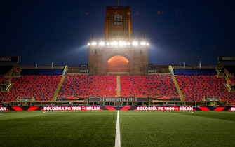 Foto Massimo Paolone/LaPresse
04 dicembre 2018 Bologna, Italia
sport
calcio
Bologna vs Crotone - Coppa Italia 2018/2019 Quarto turno - stadio &quot;Renato Dall'Ara&quot;
Nella foto: una veduta dello stadio Renato Dall'Ara 

Photo Massimo Paolone/LaPresse
December 04, 2018 Bologna, Italy
sport
soccer
Bologna vs Crotone - Italian Football Cup 2018/2019 Fourth Round - &quot;Renato Dall'Ara&quot; stadium.
In the pic: a view of Renato Dall'Ara stadium