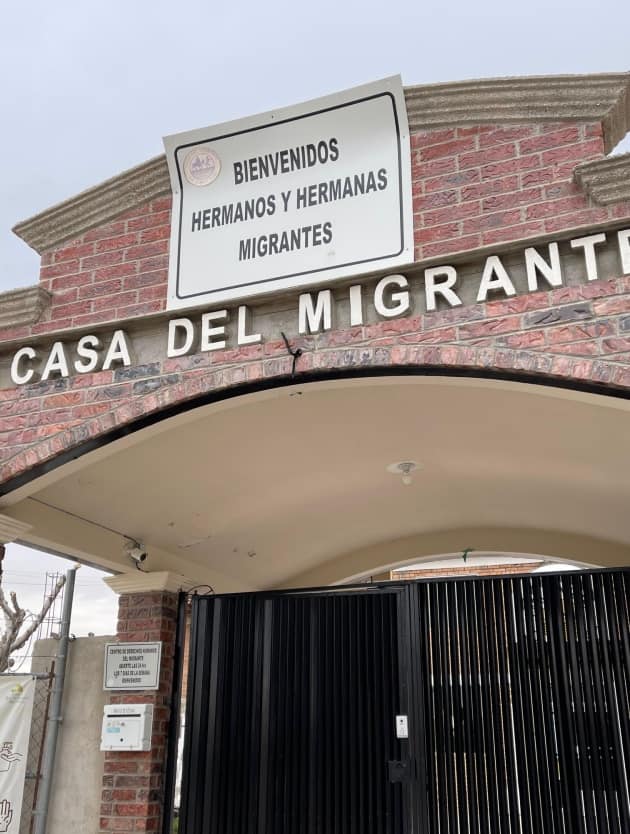 La Casa del Migrante di Ciudad Juarez, Messico migranti confine messico