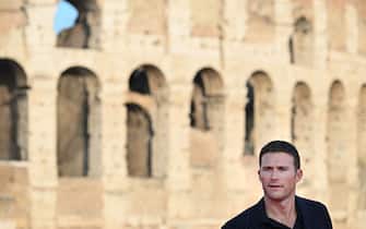 US actor Scott Eastwood arrives for the Premiere of the film "Fast X", the tenth film in the Fast & Furious Saga, on May 12, 2023 at the Colosseum monument in Rome. (Photo by Alberto PIZZOLI / AFP) (Photo by ALBERTO PIZZOLI/AFP via Getty Images)