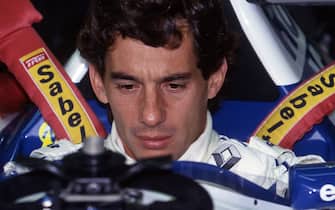 Ayrton Senna (BRA) Williams FW16 tragically lost his life in an accident on lap six.
Formula One World Championship, Rd 3, San Marino Grand Prix, Imola, 1 May 1994.