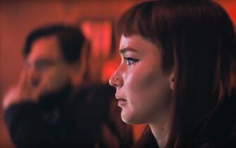 Jennifer Lawrence in una scena di Don't Look Up