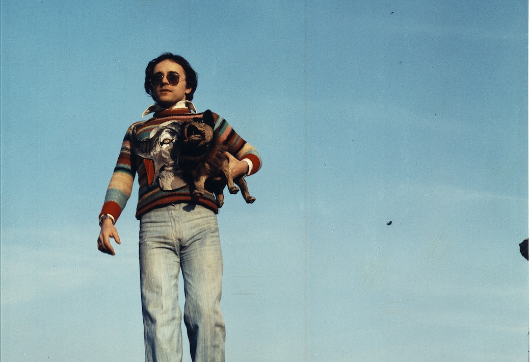 Ugo Nespolo, Ipotesi Dialettica, 1974, Fotografia, cm 235x103