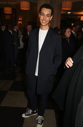 LONDON, ENGLAND - APRIL 05:  Cast member Archie Madekwe attends the press night after party for Edward Albee's "The Goat, Or Who Is Sylvia?" at Villandry on April 5, 2017 in London, England.  (Photo by David M. Benett/Dave Benett/Getty Images)