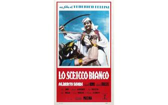 La locandina de Lo sceicco bianco