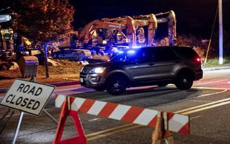 Il luogo della sparatoria a Lewiston nel Maine