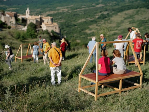 Adele Dipasquale, l'infestata. Roccacaramanico, Abruzzo. Ph. Giacomo Alberico
