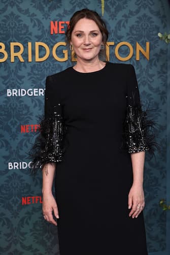 NEW YORK, NEW YORK - MAY 13: Ruth Gemmell attends Netflix's "Bridgerton" Season 3 World Premiere at Alice Tully Hall, Lincoln Center on May 13, 2024 in New York City. (Photo by Jamie McCarthy/Getty Images)